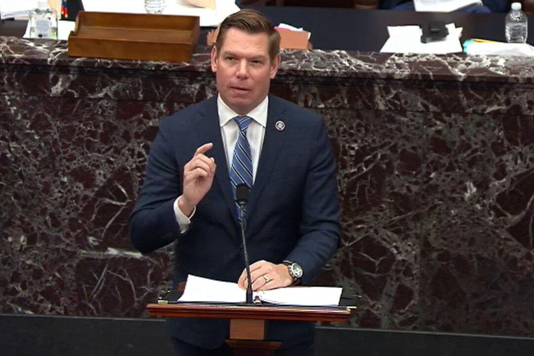 Rep. Swalwell Sues Trump Over Capitol Breach, Alleging ‘Emotional Distress’