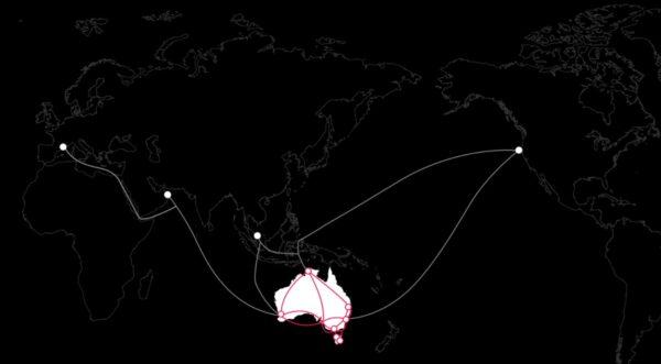 Plans for HyperOne global network. (Supplied)