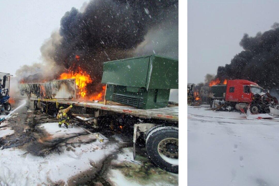 Fiery Multi-Vehicle Crash in Oklahoma Forces Highway Closure, Injuries Reported