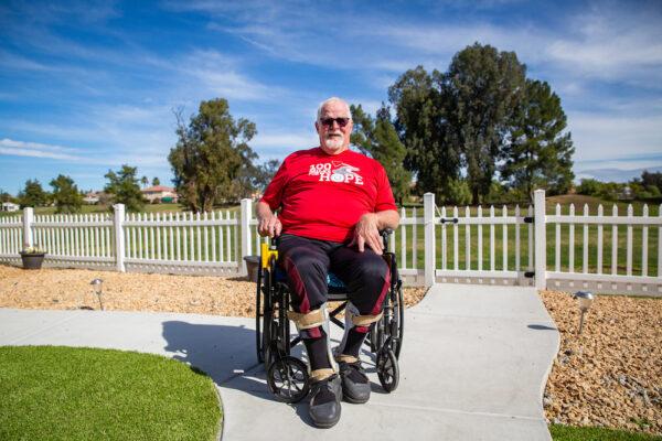 Charlie Parker in Murrieta, Calif., on Feb. 2, 2021. (John Fredricks/The Epoch Times)