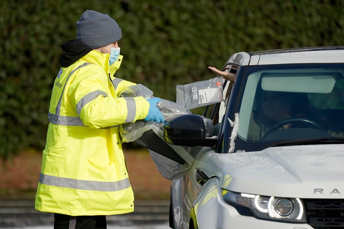 UK Daily COVID-19 Deaths Drop Below 100 for First Time Since October