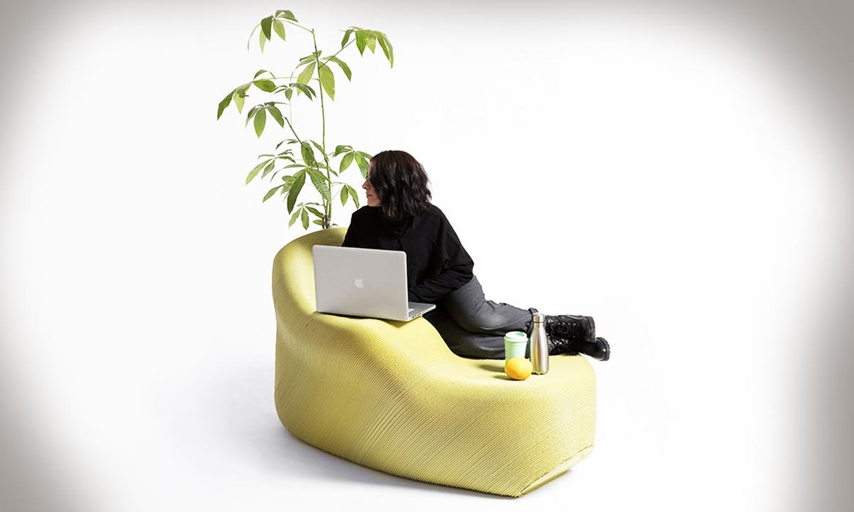 Zero Waste Lab Turns Plastic Trash Into Multi-Use Public Furniture Using 3D Printing
