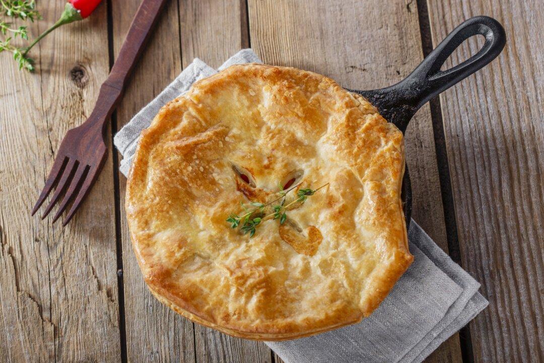 One-Skillet Poultry Pot Pie Streamlines the Classic