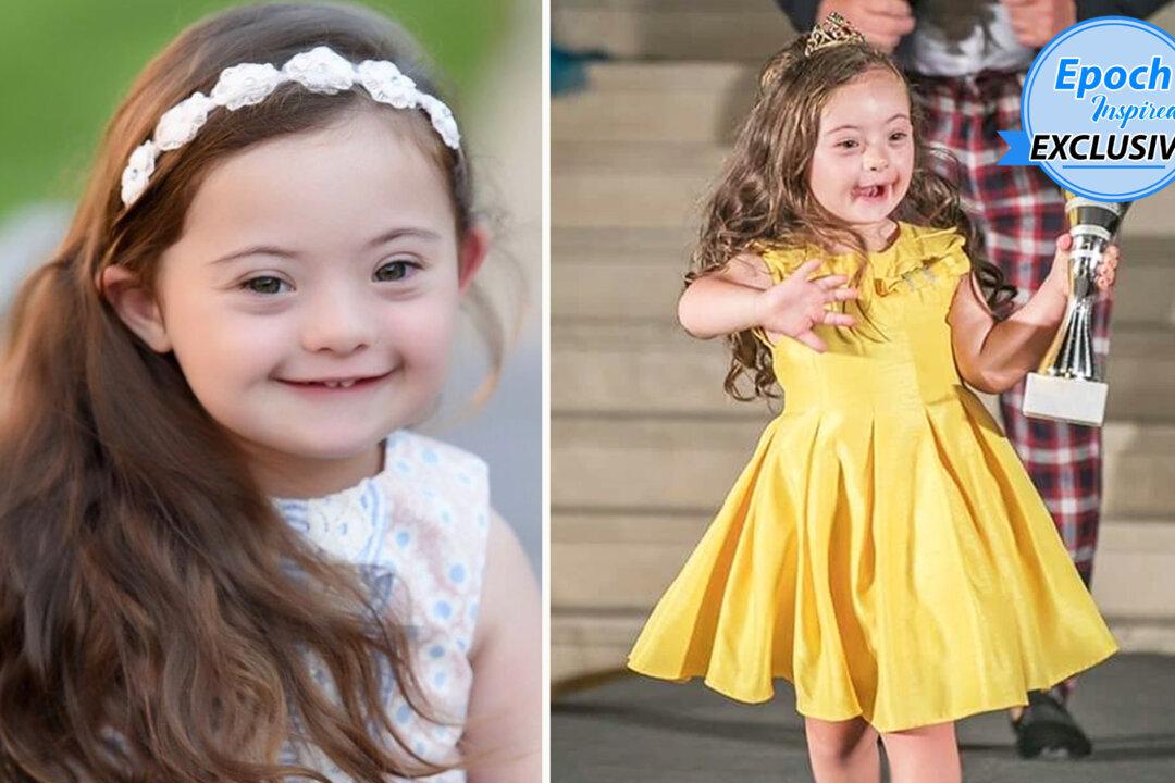 Aspiring Model With Down Syndrome, Aged 5, in Her Element as She Walks in Fashion Shows