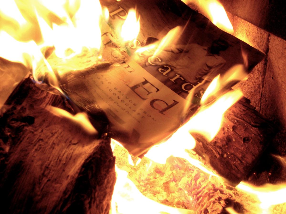 An Amazon Book Burning