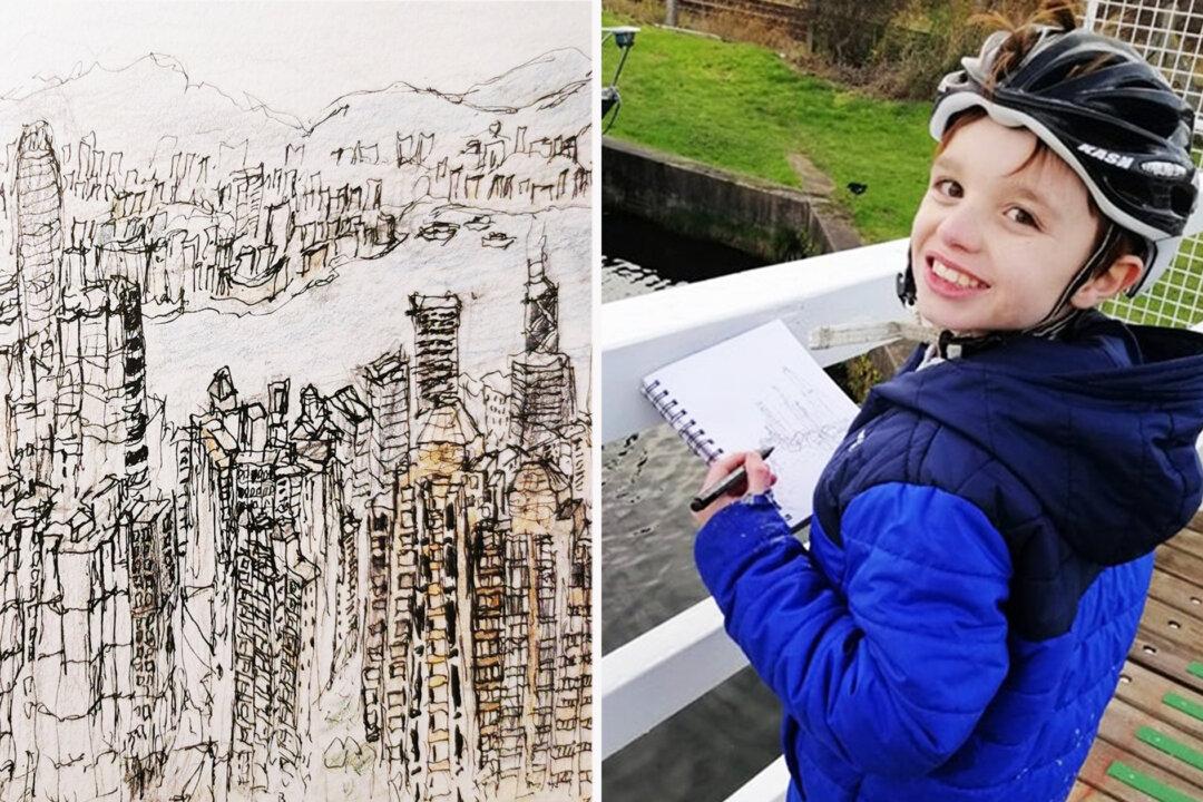 Autistic Boy Draws Detailed Cityscapes From Memory After Just One Look: ‘It’s His Passion’