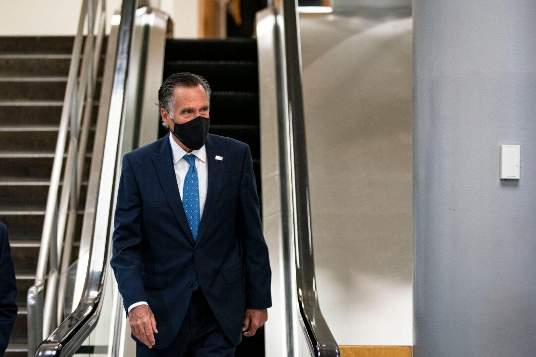 Romney Treated at Hospital After Fall