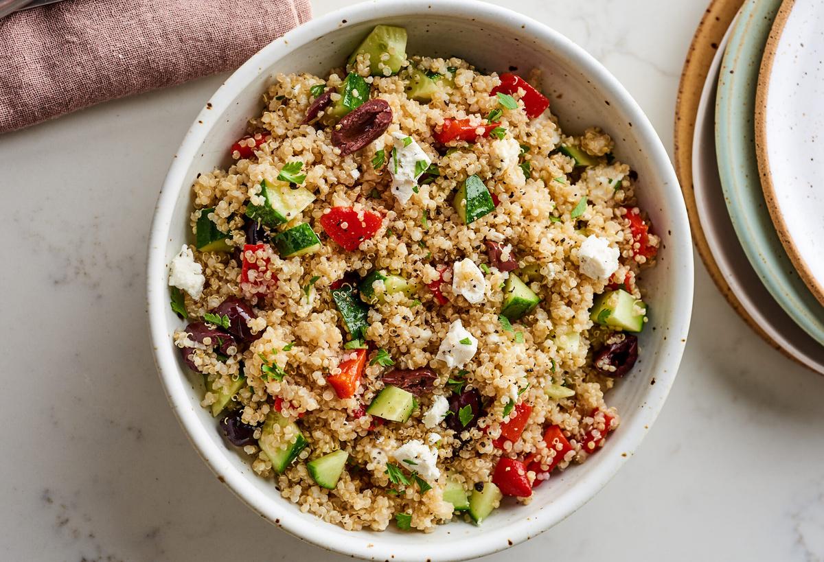 An Easy Mediterranean Salad That Won’t Leave You Hungry