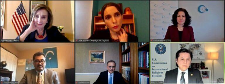 Pelosi Meets With Uyghur Activists, Speaks Out Against Genocide