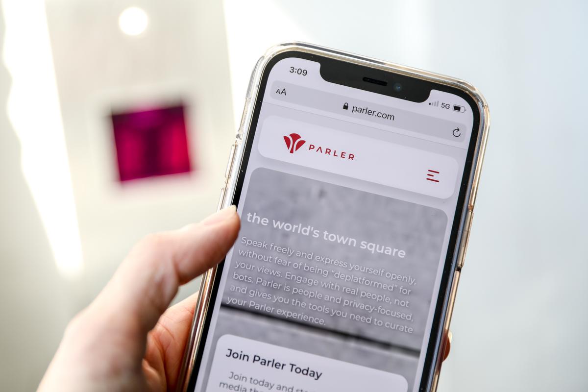 Parler Says It Will Return to Apple’s App Store Next Week