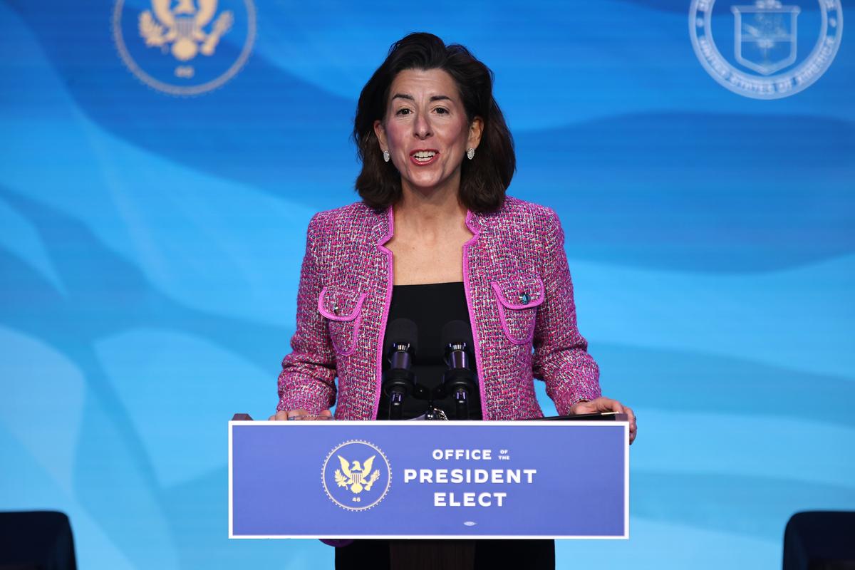 Biden’s Commerce Chief Gina Raimondo Praises Trump’s China Tariffs as ‘Effective’