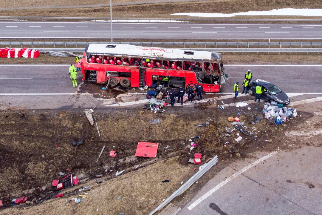 Five People Killed in Ukrainian Bus Crash in Poland