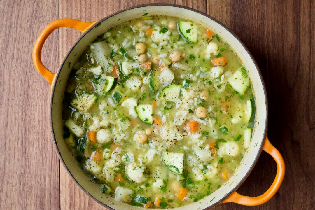 A Farmhouse Soup for Your Leftovers