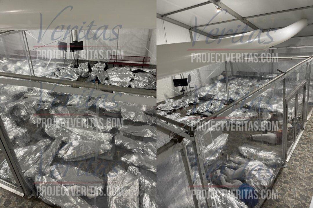 Children Squeezed Body-to-Body in Illegal Immigrant Facility, Leaked Images Show