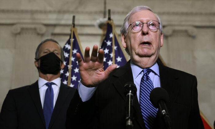 McConnell: Democrats’ Infrastructure Proposal Will Be ‘Trojan Horse’ of Massive Tax Hikes, Job-Killing Policies