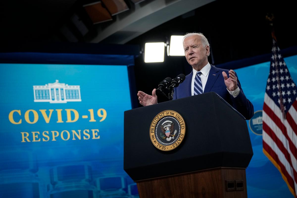 Biden: 90 Percent of Americans Will Be Eligible for COVID-19 Vaccine by April 19