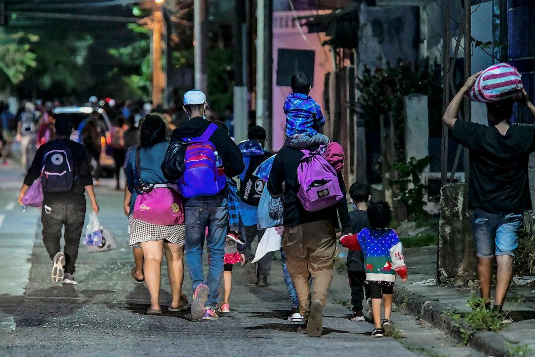 EXCLUSIVE: Illegal Migrants Explain Why They’re Coming to the US as They Cross Private Land