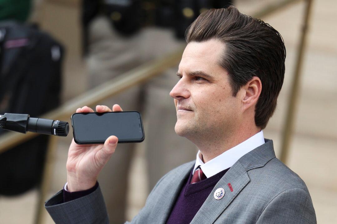 Rep. Gaetz Pushes Back on DOJ Sexual Misconduct Investigation