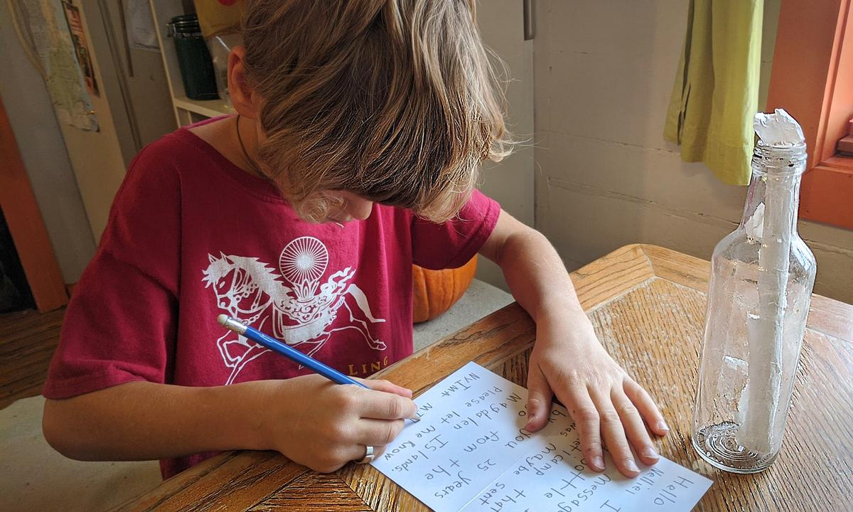 8-Year-Old Boy Finds Message in a Bottle From 25 Years Ago and Tracks Down Its Sender