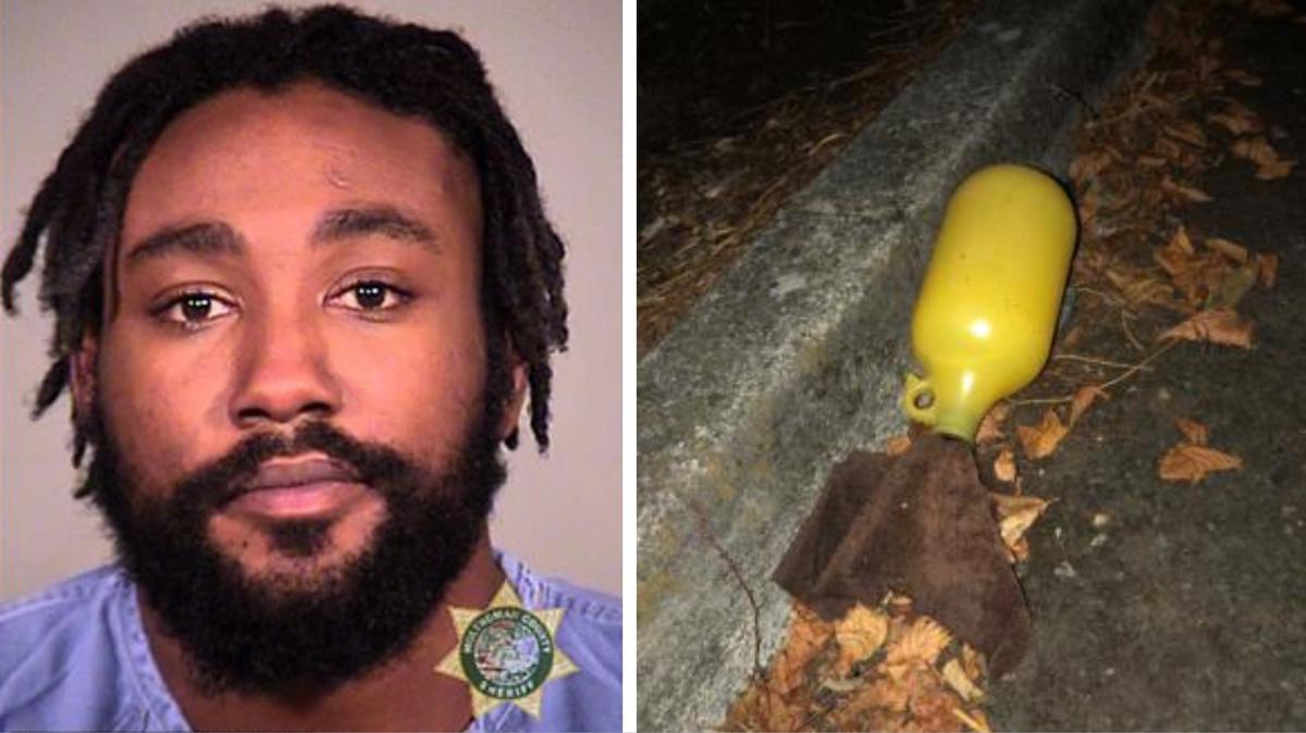 Indiana Man Charged With Attempted Murder After Throwing Fire Bombs at Police in Portland