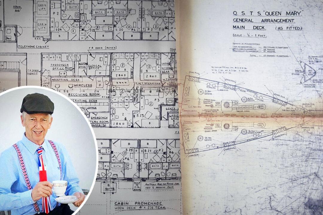 Grandad Scrounges Rare WWII Ship Plans for 25 Pounds–and They Could Be Worth 4,000 Pounds