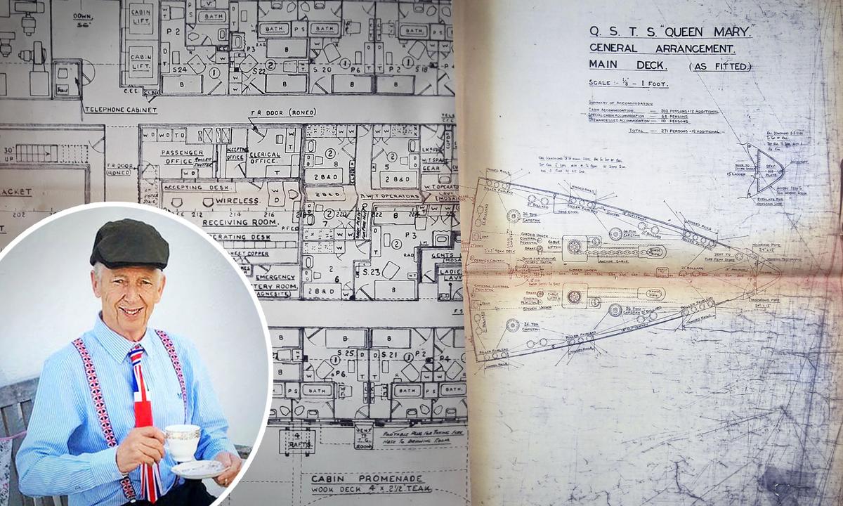 Grandad Scrounges Rare WWII Ship Plans for 25 Pounds–and They Could Be Worth 4,000 Pounds
