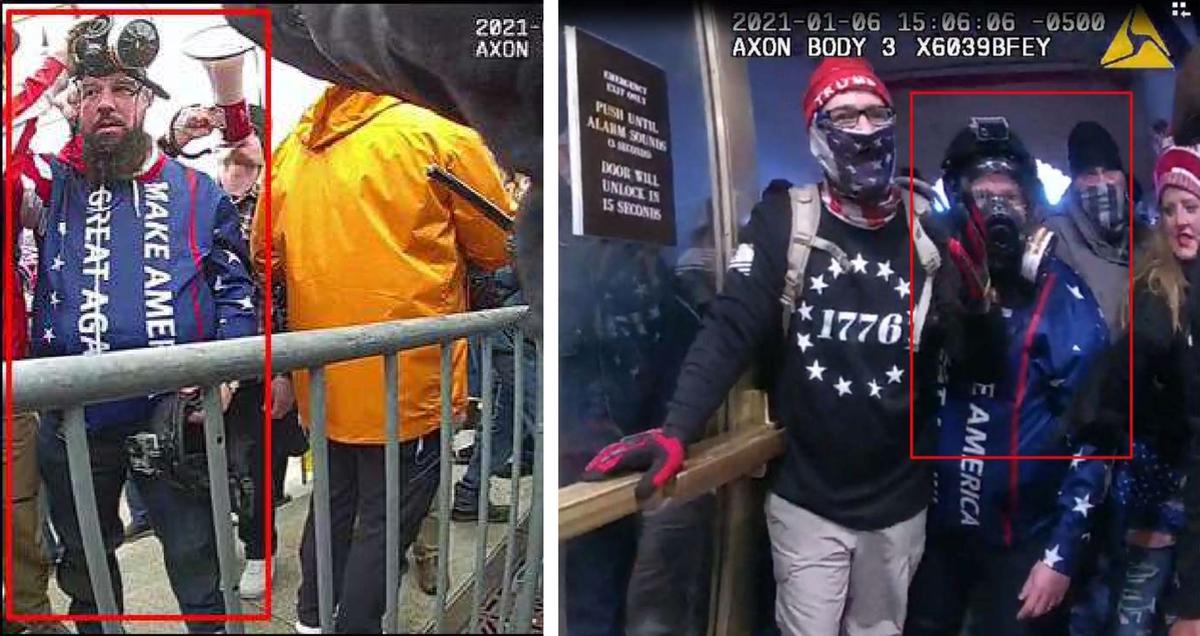 New Jersey Man Arrested for Allegedly Assaulting Officers and Spraying Them With Chemicals During Capitol Riot