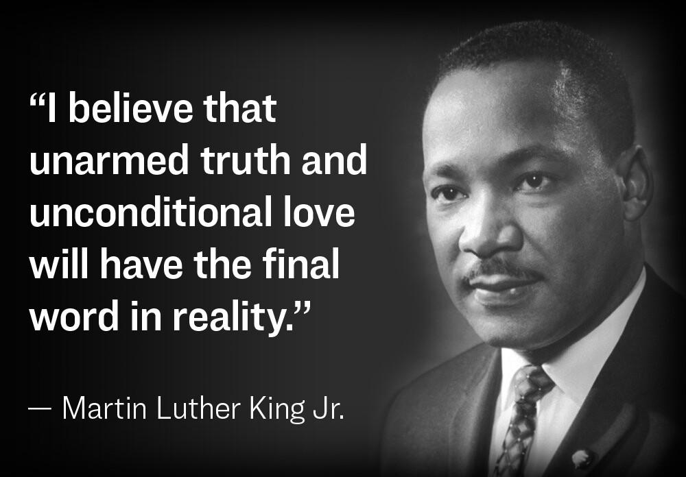 Dr. King: No Despair About The Future