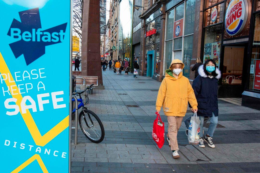 Northern Ireland Lifts Stay-at-Home Order as CCP Virus Lockdown Eased