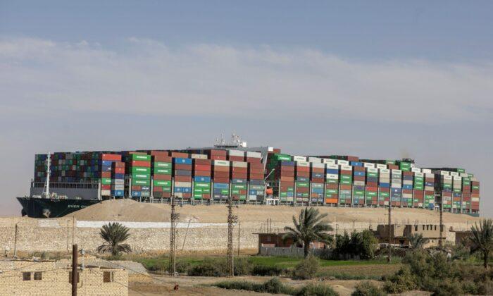 Dislodged Ship Held in Suez Canal as Talks Continue Over $916 Million Claim
