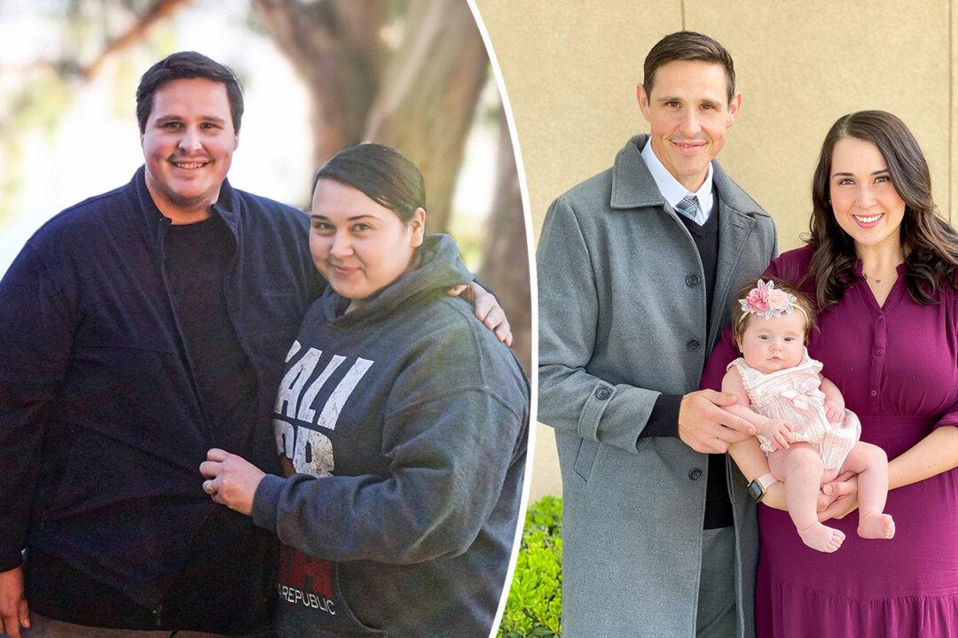 Couple Who Struggled to Conceive for 7 Years Shed 432lb Between Them, Give Birth to a Girl