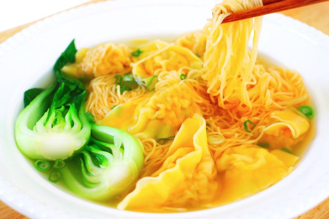 Classic Wonton Noodle Soup, From Scratch