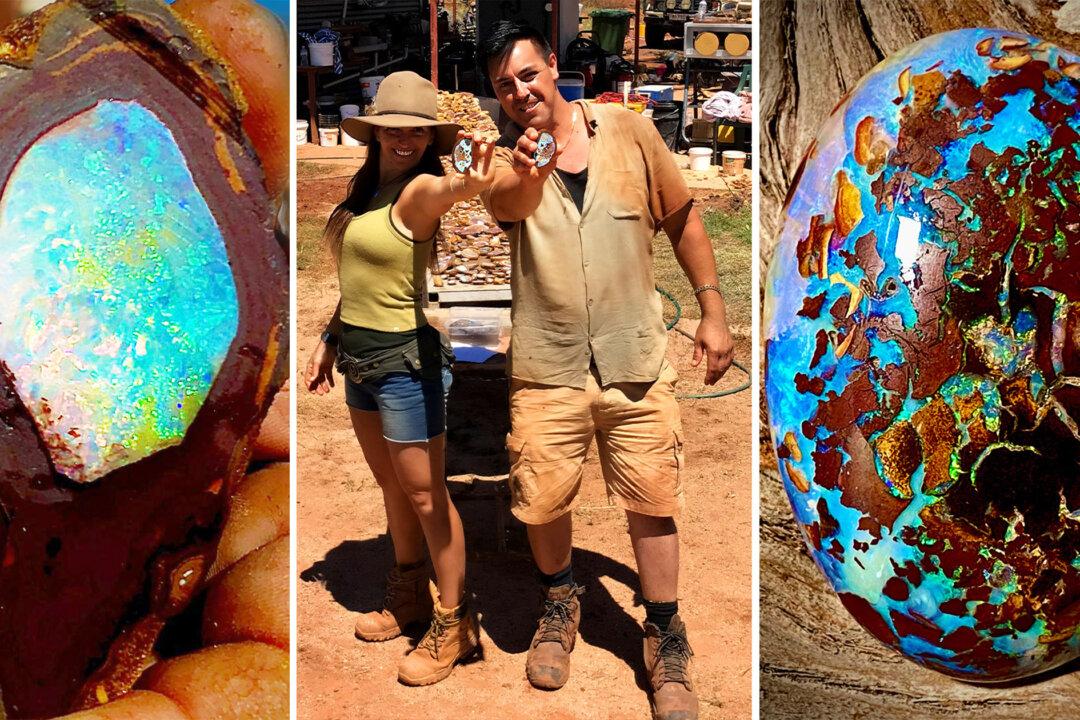 Opal Hunters Unearth Massive ‘Unicorn Pocket’ of Opal Worth $900,000 Down Under