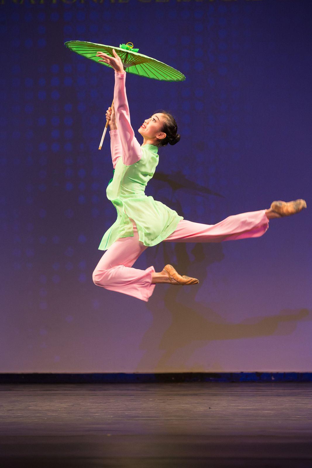 <br/>Michelle Lian won the Junior Division Gold Award in the 2016 NTD International Classical Chinese Dance Competition. (Larry Dye)
