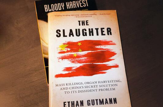 Human rights advocates Ethan Gutmann, David Kilgour, and David Matas have published their findings from investigations into organ harvesting of Falun Gong practitioners in the books: "The Slaughter" and "Bloody Harvest." (The Epoch Times)