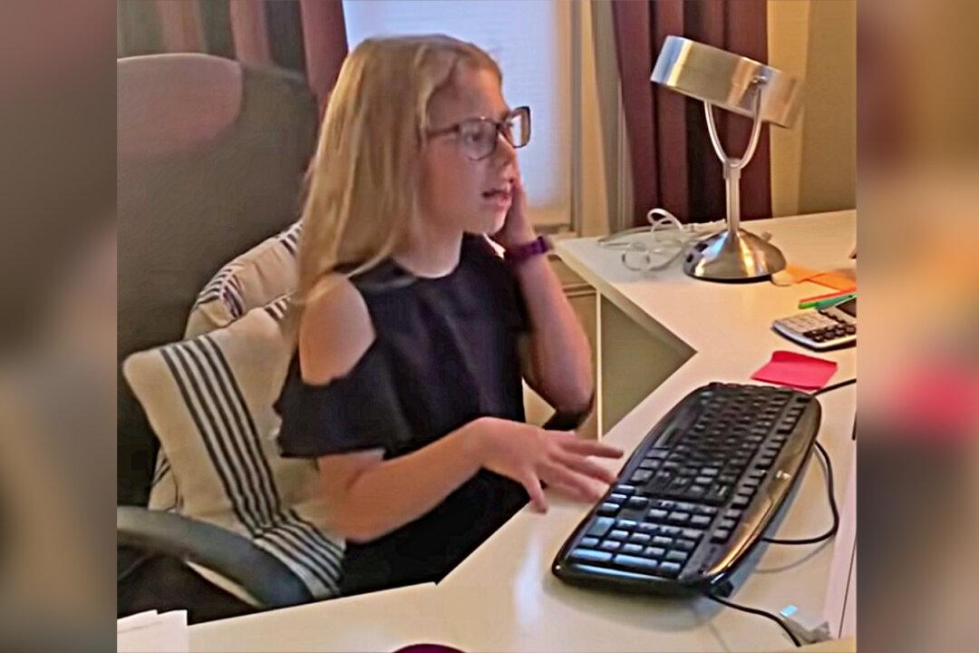Funny Impression of Mom Working From Home by Girl, 8, Strikes Chord With Thousands on LinkedIn