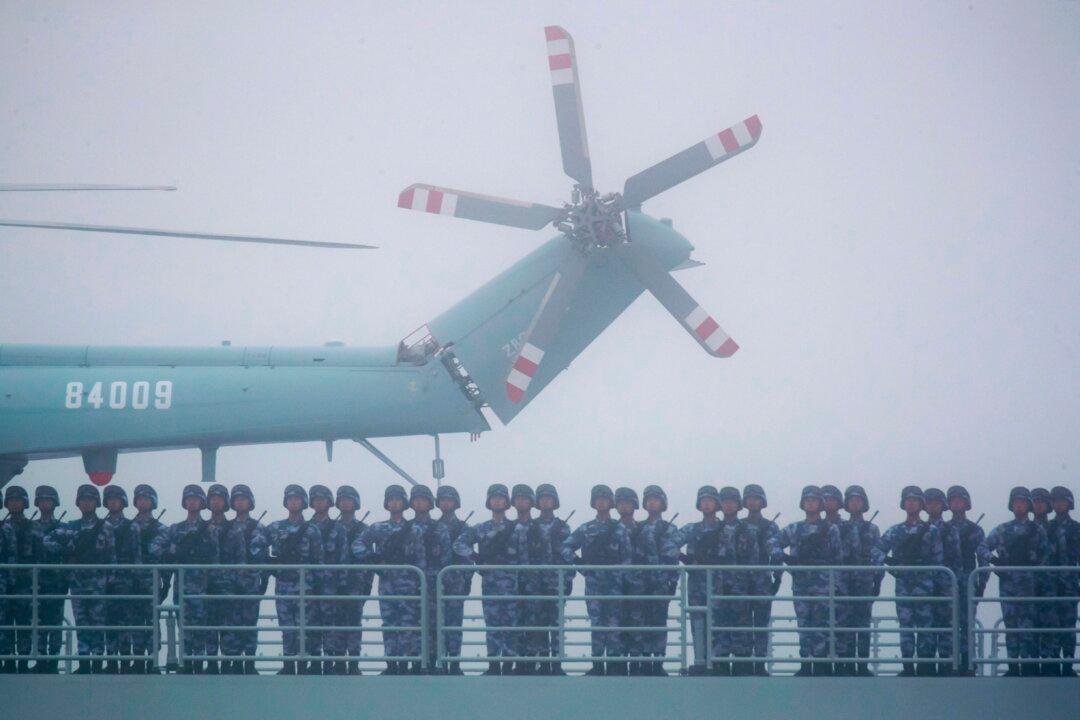 Chinese Regime Unveils Three New Warships on Navy Anniversary