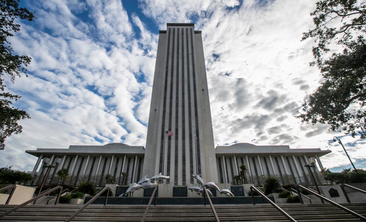 The Florida State Capitol building in Tallahassee, Fla., on Nov. 10, 2018. (Mark Wallheiser/Getty Images)