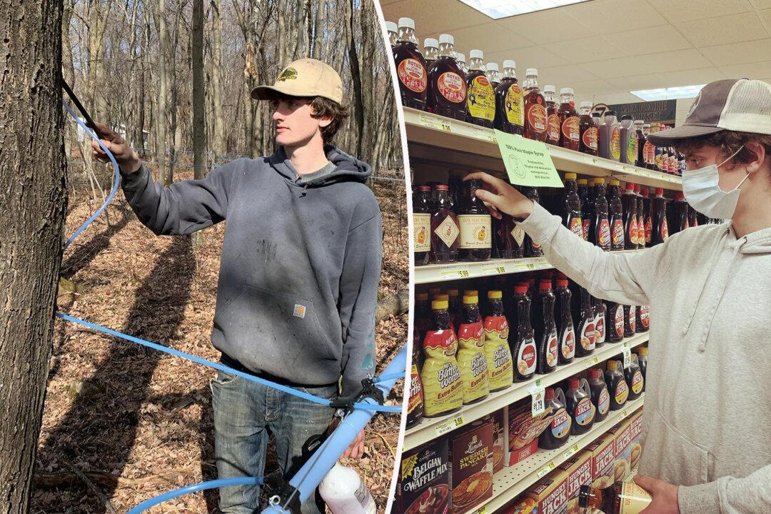 Teen, 16, Goes Into Tree-Tapping Business, Gets Own Brand of Maple Syrup in 100 Stores