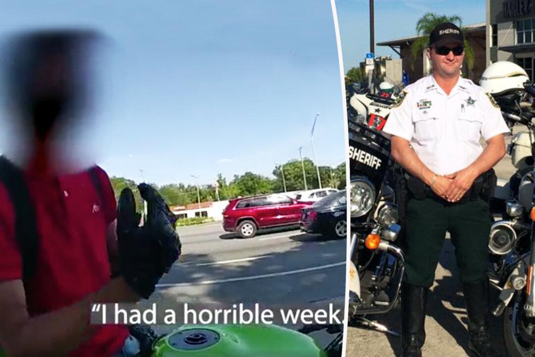 Deputy Pulls Over Biker Who Just Saw Friend Die, Offers a Shoulder to Lean on Instead of Ticket
