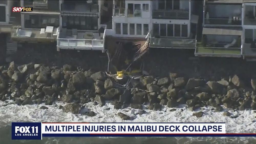 Malibu Beach House Balcony Collapse Leaves 9 People Hurt: Officials
