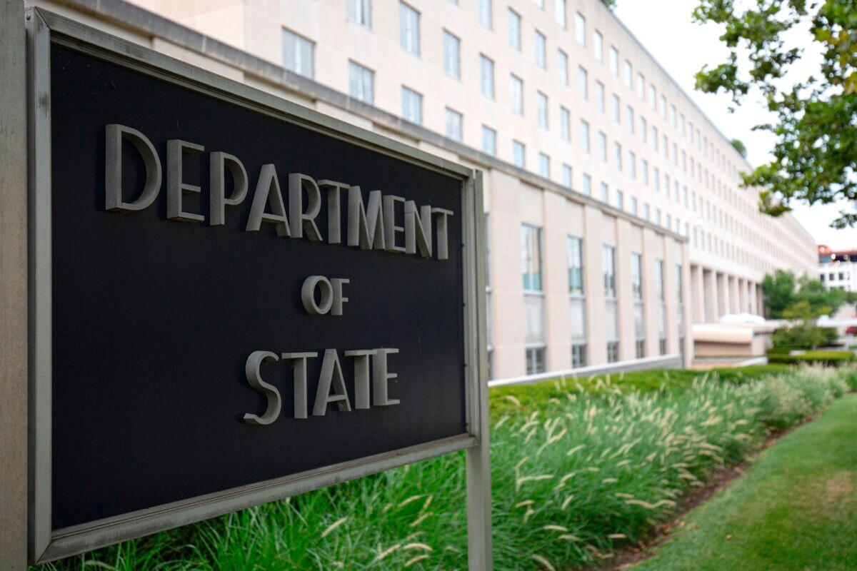 The U.S. Department of State in Washington, on July 22, 2019. (Alastair Pike/AFP via Getty Images)