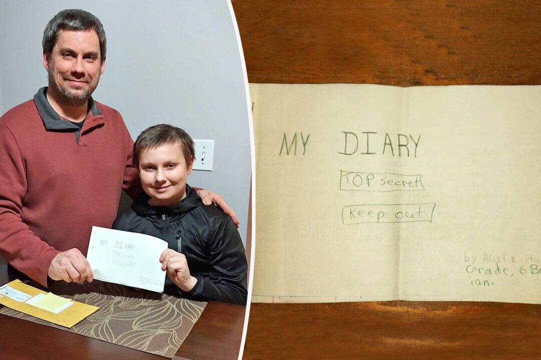 Former Student Reunites With a Diary From His 6th Grade After 33 Years