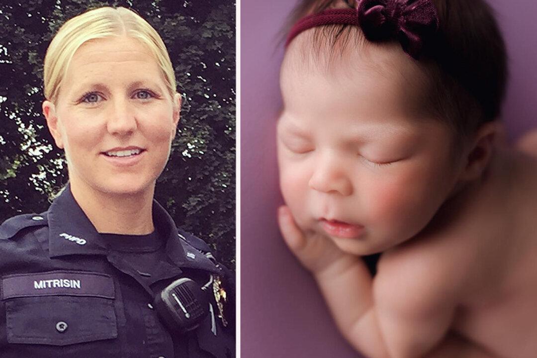 Officer Flagged Down by Frantic Parents Saves 9-Day-Old Baby’s Life Who Stopped Breathing