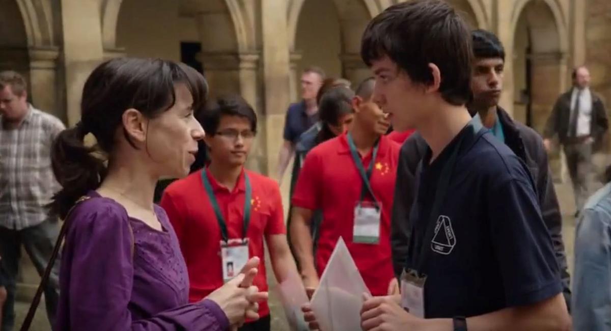 Popcorn and Inspiration: ‘A Brilliant Young Mind’