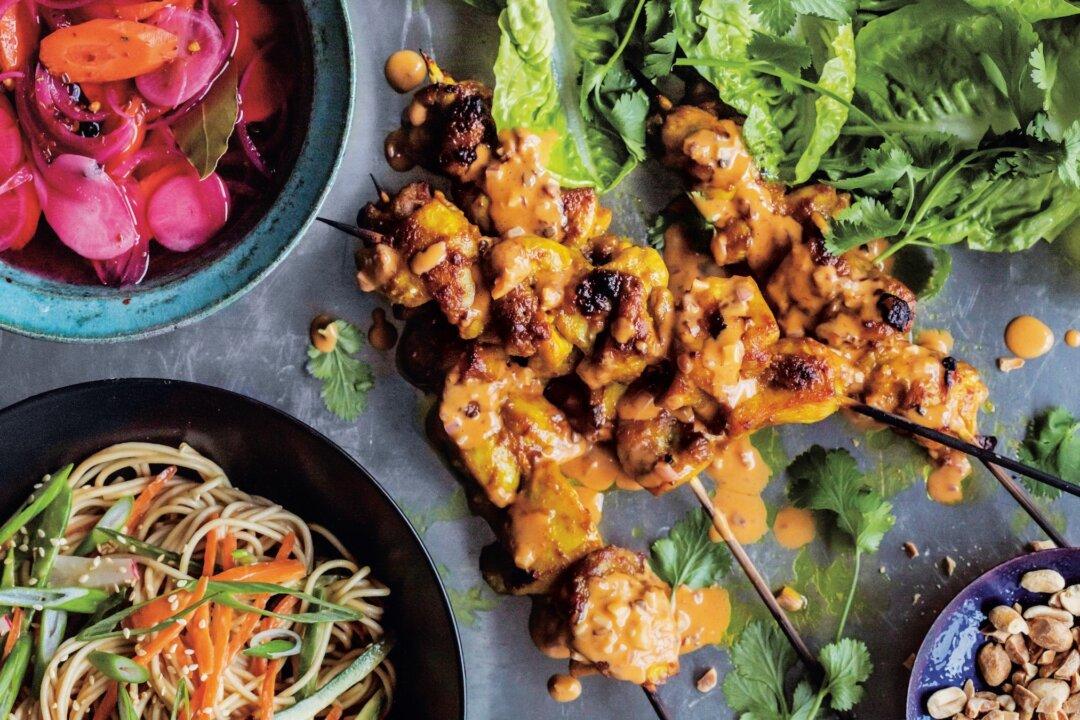 Satay Meets the Sheet Pan