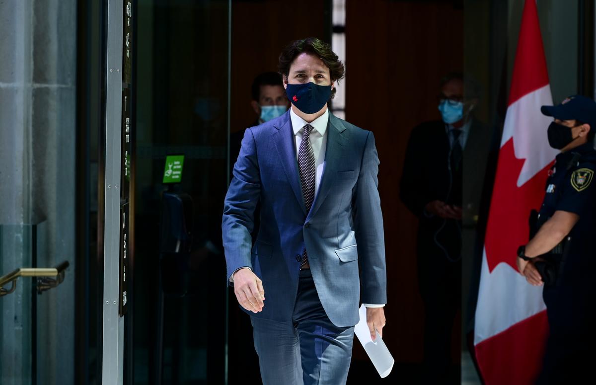 Trudeau Says He Knew About Investigation Into General Overseeing Vaccines Weeks Ago