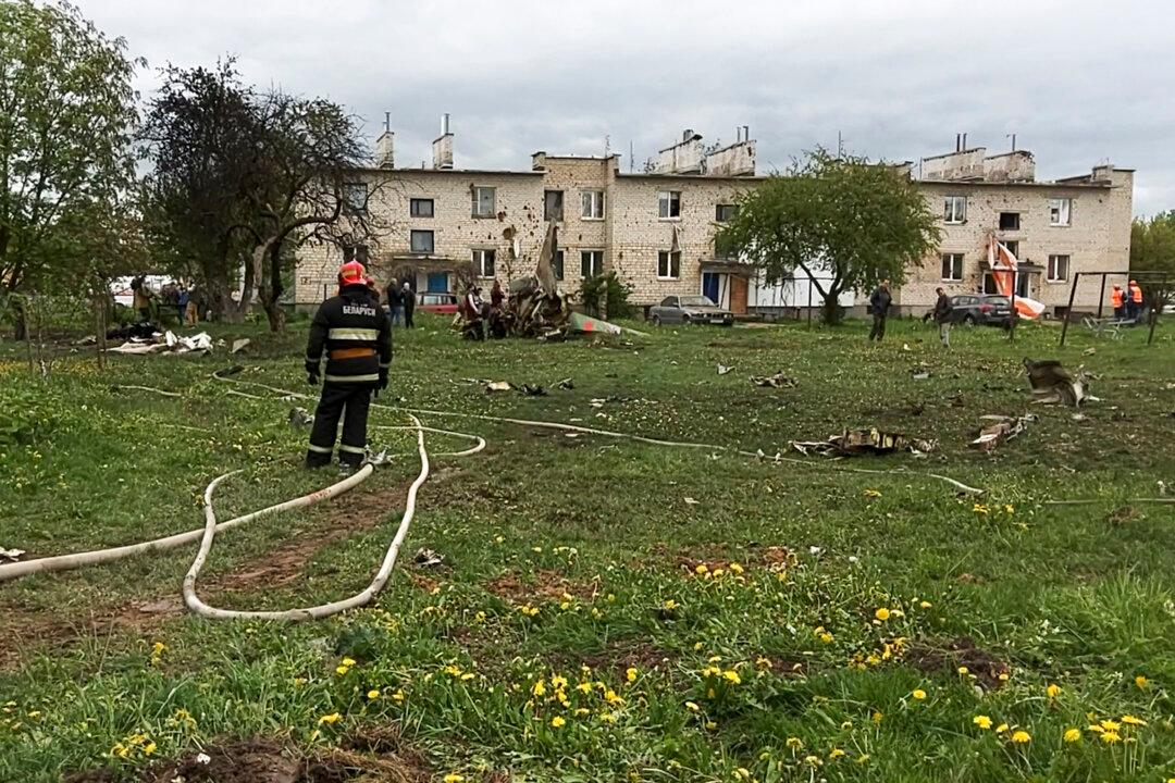 Belarusian Military Jet Crashes, Killing 2