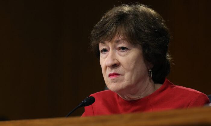 Sen. Collins: ‘Bipartisan’ Infrastructure Bill May Have Support of at Least 10 GOP Senators