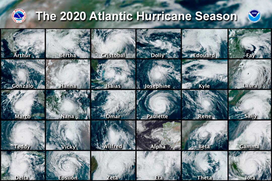 NOAA Predicts 13 to 20 Named Storms This Hurricane Season